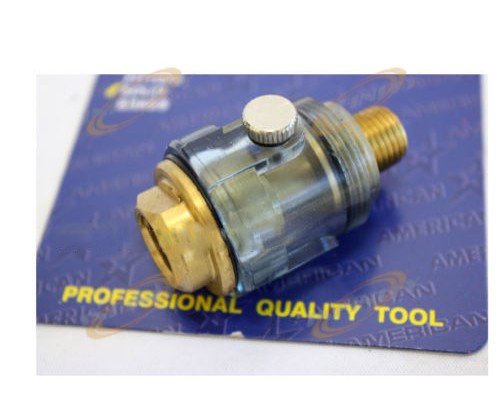 Mini IN-LINE OILER LUBRICATOR Oil for Air Tools Solid Brass Air Line Oiler 1/4"
